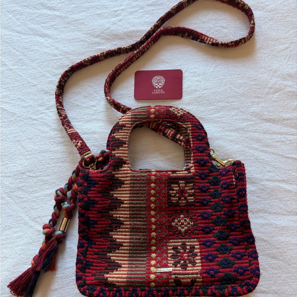 Vince Camuto Woven Crossbody